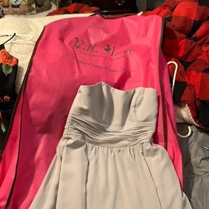 Strapless dress